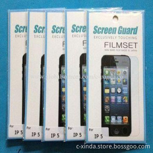 Anti-glare Matte Screen Protector for iPhone 5C/5S with 4H Anti-scratch, High-transparency 99%